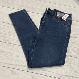 Express Dark Blue Skinny Jeans